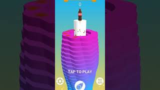 Stack Ball Funny Gameplay #stackball #funny #shorts #shortsfeed screenshot 4