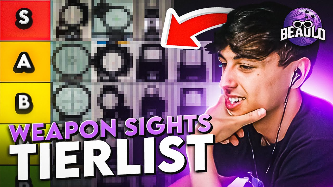 The BEST Weapon Sights in Rainbow Six Siege (Beaulo Tierlist) YouTube