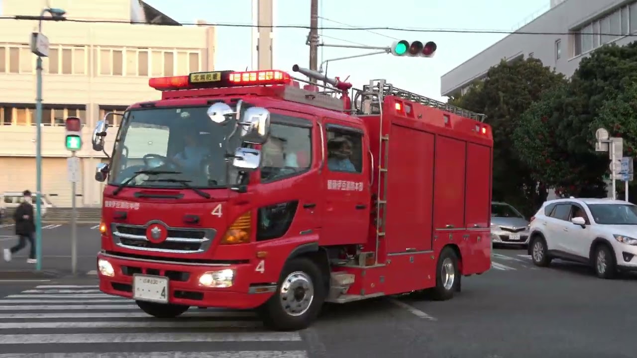 【駿東伊豆消防本部】沼津4　緊急走行