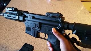 Tippmann Arms M4 Micro Elite Pistol 22lr - Initial Impressions - Pre Review 