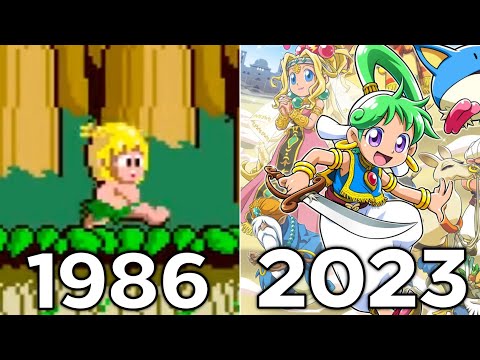 Evolution Of Wonder Boy Games 1986 2023
