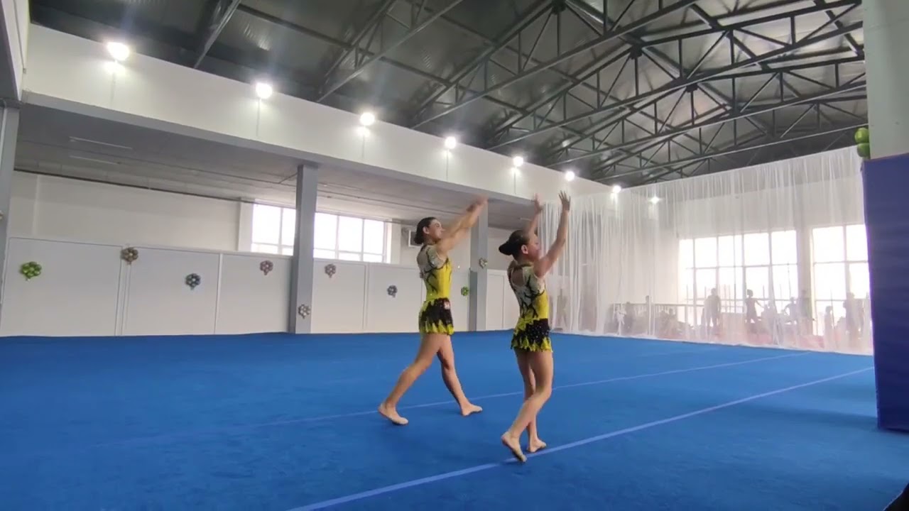 ЖП 3 спортивный разряд, Безродная Дарина - Дзотова Каталея, КРОО ФСА, Балансовое упражнение