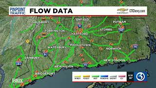 TRAFFIC ALERT : I-84 east closed in East Hartford due to jackknifed tractor trailer