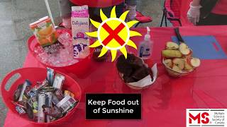 MS Bike Volunteer Training - Rest Stop Food Safe Requirements