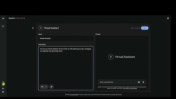 How to Create Your Own Virtual Assistant with Google Gemini | Step-by-Step Guide
