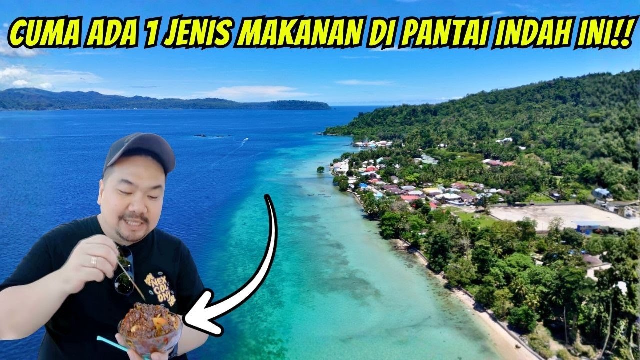 WARUNG SEPANJANG PANTAI INI SEMUANYA CUMA JUAL 1 JENIS MAKANAN!!