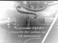 Krzesimir dbski  concerto for violin no 2 1998  1st movement live recording