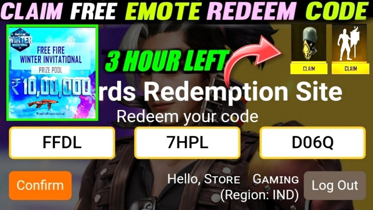 FFWI Redeem Code Free Rewards Claim | Today FFWI Redeem Code | Store Gaming