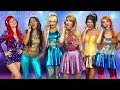 DISNEY PRINCESS POP STARS. (Ariel, Jasmine, Aurora, Belle, Elsa and Anna) Totally TV parody