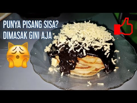 Video: Pancake Dengan Pisang Dan Saus Cokelat