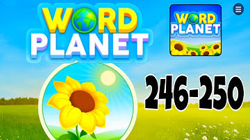 WORD PLANET NILE 5 level 246 247 248 249 250