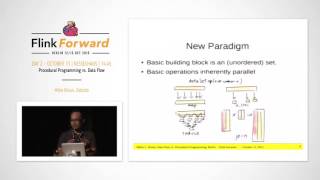 Flink Forward 2015: Mikio Braun – Procedural Programming vs  Data Flow