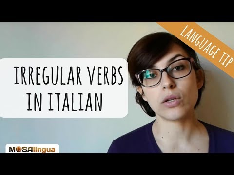 Irregular Verbs in Italian | Italian Grammar Hacks
