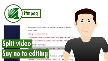 ffmpeg - Split a video