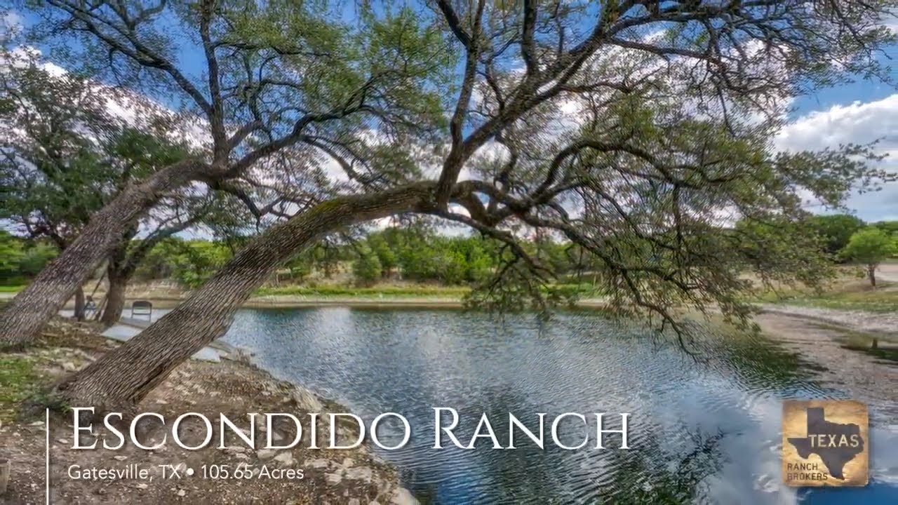 Escondido Ranch, Gatesville, TX Texas Ranch Brokers, LLC YouTube