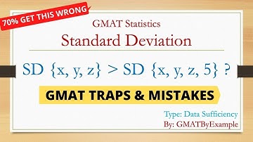 GMAT Prep for Beginners | How To Solve Compare Standard Deviation Of Two Series | GMAT Statistics