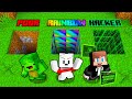 JJ vs Mikey vs Carrie: SECRET TUNNEL BATTLE in Minecraft - Maizen