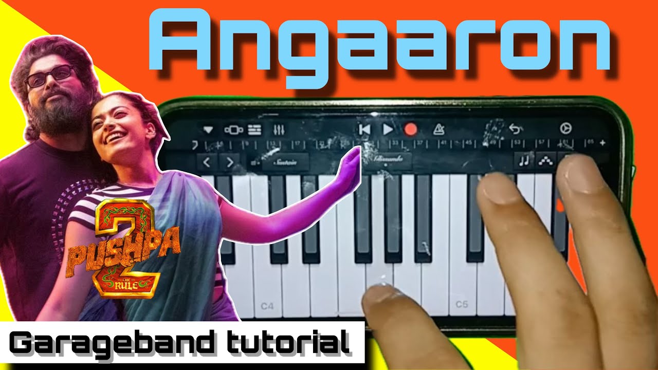 Angaaron (The couple song) | Pushpa 2 The Rule | Garageband tutorial | Arjun tutorials