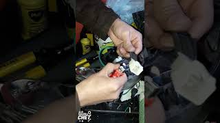 Aprende a empalmar cables de moto con nudo bien hecho #mecanicademotos #moto #tips
