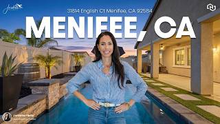 Single story pool/spa home located in Hidden Hills Community! #menifeerealestate #singlestoryhouse