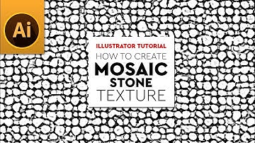 Create Mosaic Stone Texture Effect in Adobe Illustrator