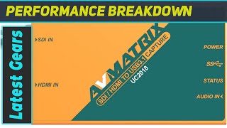 AVMATRIX UC2018 HDMI/SDI Video Capture Card: The Ultimate Solution for High-Quality Live