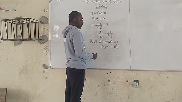 MTH 102 Exam-Differentiation of inverse trigonometric function