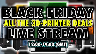 FREE LIVE 3D PRINTER BUYING ADVICE - BLACK FRIDAY (ARTIS OPUS SERIES D+ GIVEAWAY)