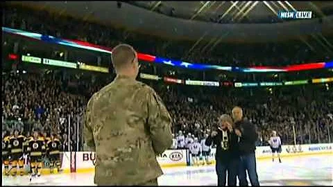 WHDH-TV Boston  - Soldier surprises parents at cen...