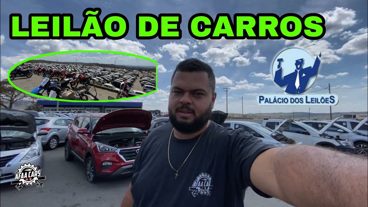 VISITEI OS CARROS NO LEILÃO DO 