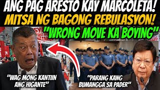 ANG PAG ARESTO KAY MARCOLETA! VIRAL NA!WRONG MOV KA BOYING! PARA KANG BUMANGGA SA PADER!