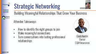 Strategic Networking: Building Meaningful Relationships That Grow Your Business