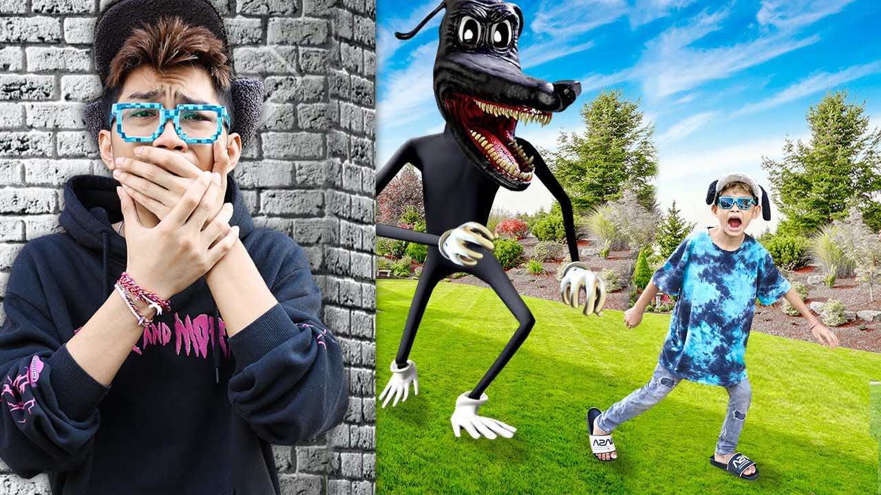 МУЛЬТФИЛЬМОВАЯ СОБАКА В РЕАЛЬНОМ МИРЕ!!! МЫ ДОЛЖНЫ СБЕЖАТЬ ИЗ ЭТОГО МЕСТА В ОДИНОЧКУ!!!