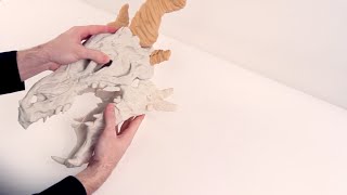 Makerbot Dragon Skull Assembly