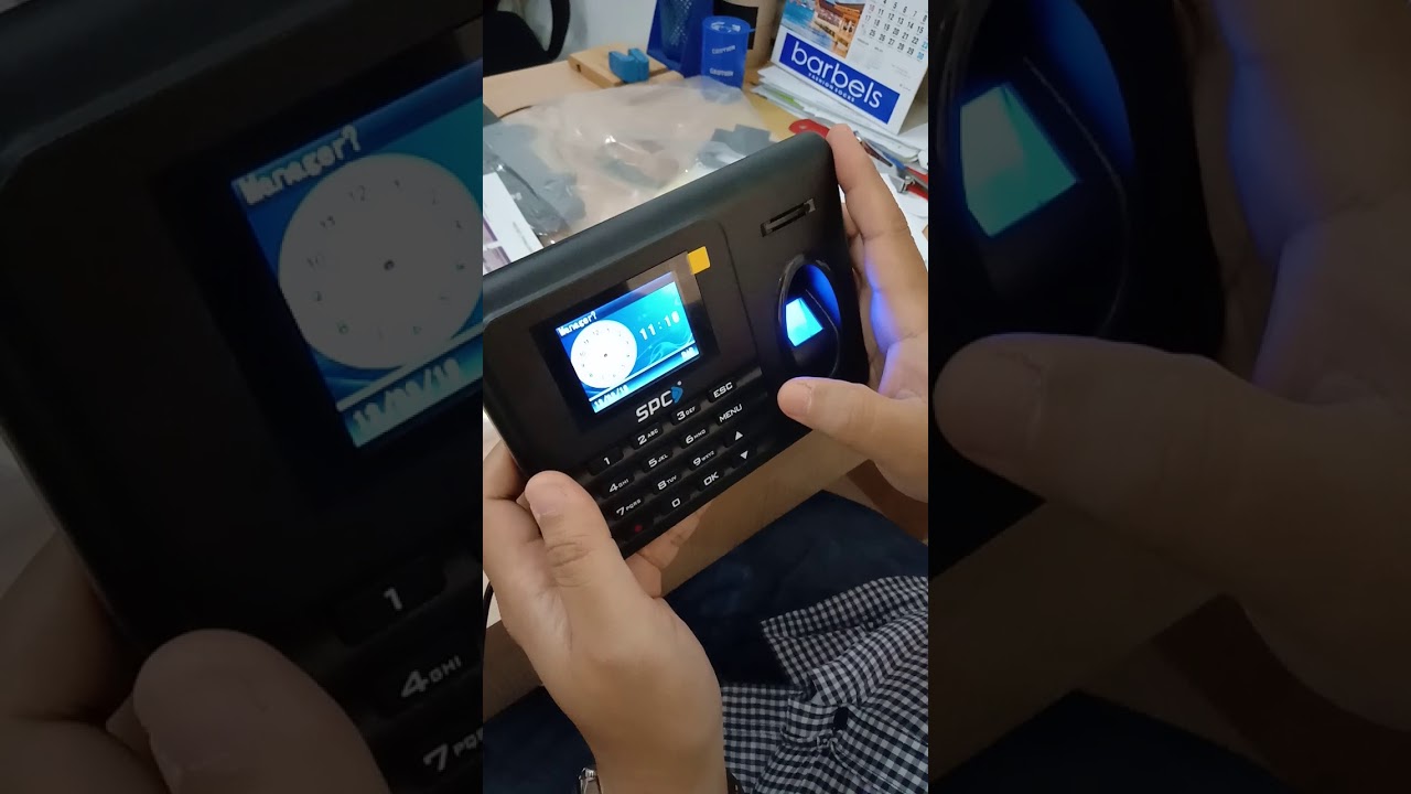 Cara seting mesin fingerprint SPC dan menambah daftar absensi