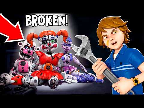 Repairing EVERY SISTER LOCATION Animatronic…