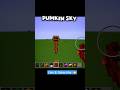 हमने आज Pumpkin को हवा मे उडा दिया 🎃 मजा आ गया | #shorts #ytshorts #minecraftbuilds