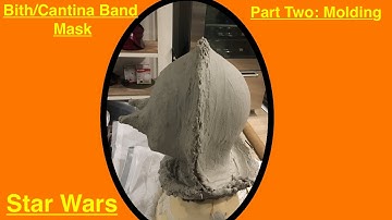 Molding A Bith/Cantina Band Mask [ Bith Mask Part 2 ] STAR WARS