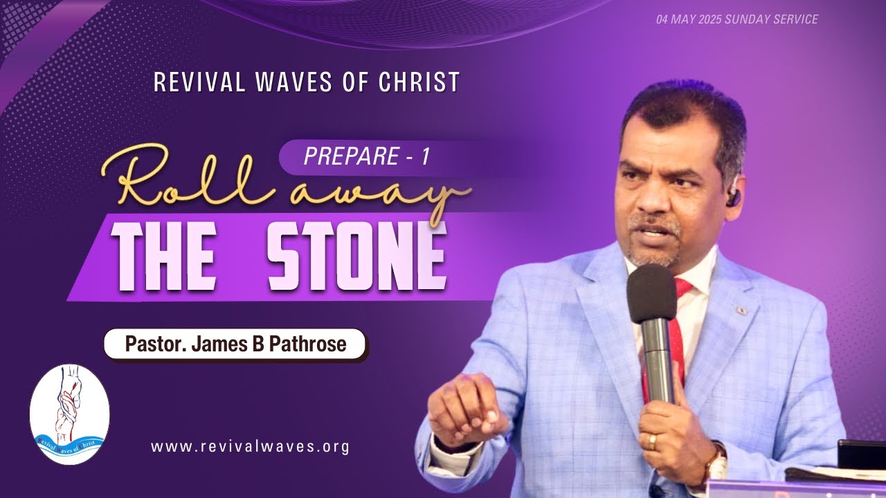 Roll Away The Stone | 4th May 2025 Live | Sunday Service