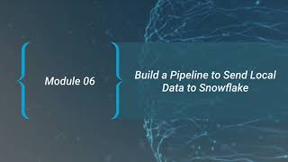 Building a Local Directory to Snowflake Pipeline