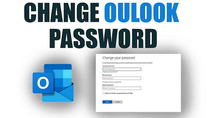 NEW! How To Change Outlook Password - FULL EASY GUIDE!