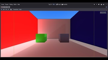 Godot Engine 3.0 alpha1 Global Illumination test