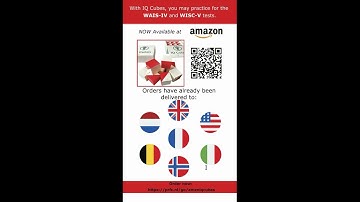 With IQ Cubes, you may practice for the WAIS-IV and WISC-V tests