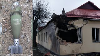 Мінометні міни та їх руйнівна дія. Зйомки на Донбасі (квітень 2022-го)