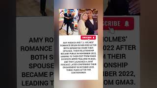 Celebrity Amy Robach & T.J. Holmes: From Scandal to Engagement Profile