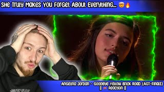 Angelina Jordan - Goodbye Yellow Brick Road (AGT) || First Time Hearing || Nothing Can Stop Her.. ‼️