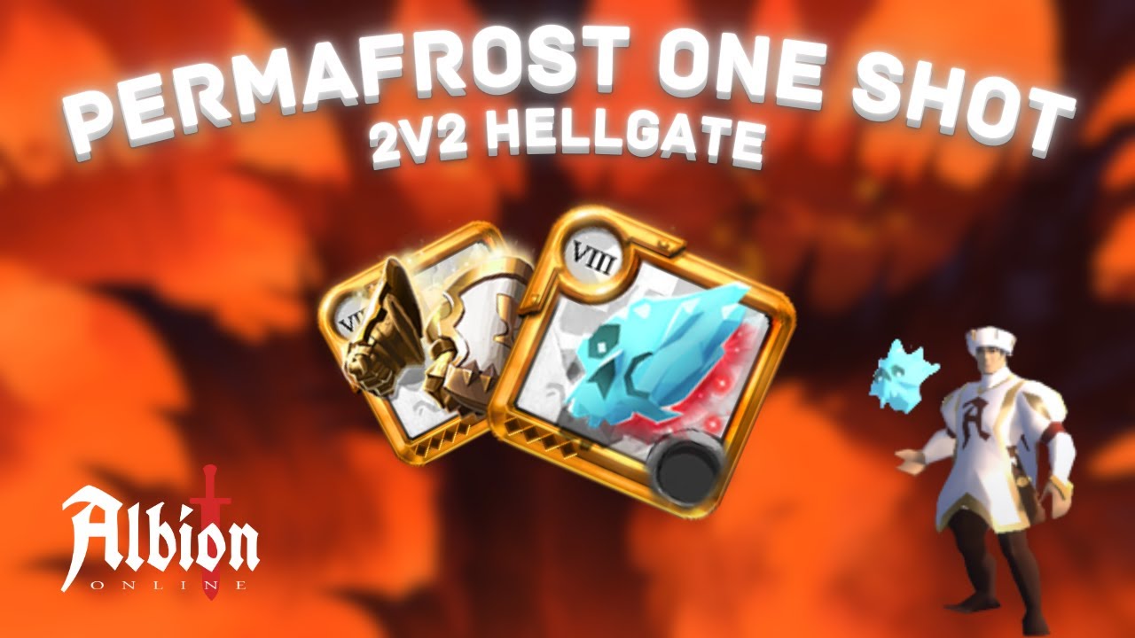 Insanely BROKEN One Shot META Comp | Permafrost / Fists of Avalon | 2V2 Hellgate | Albion Online