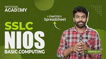 SSLC Basic Computing Chpter 05 | natdemy #nios #nioskerala #education #basic #computer #freeclass