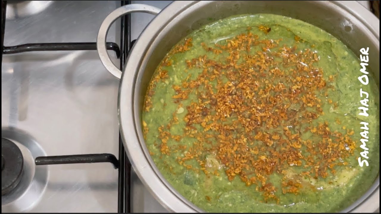 البامية المفروكة بالشمار الاخضر من احلى الاكلات السودانية