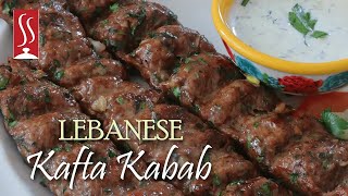 Kofta Kabab | Lebanese Street Food | Middle Eastern Cuisine | Quick Dinner Ideas | Meat Skewers